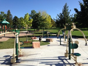 Boulder Outdoor Exercise Equipment Fitness Circuit Trail